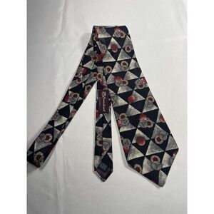 Courchevel‎ By Damon Mens Italian Silk Tie Geo Pattern
